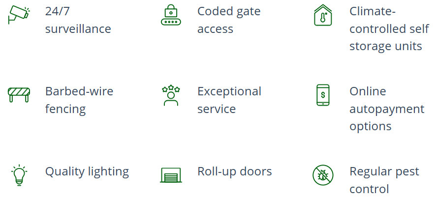 Get the most storage value for your money with Greenville Self Storage